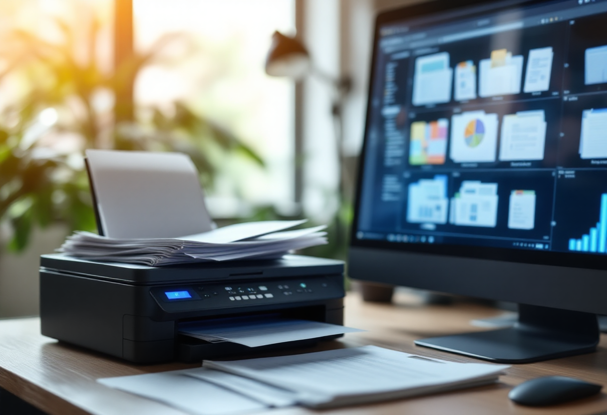 Digitalização de documentos físicos para Alfresco com scanner profissional